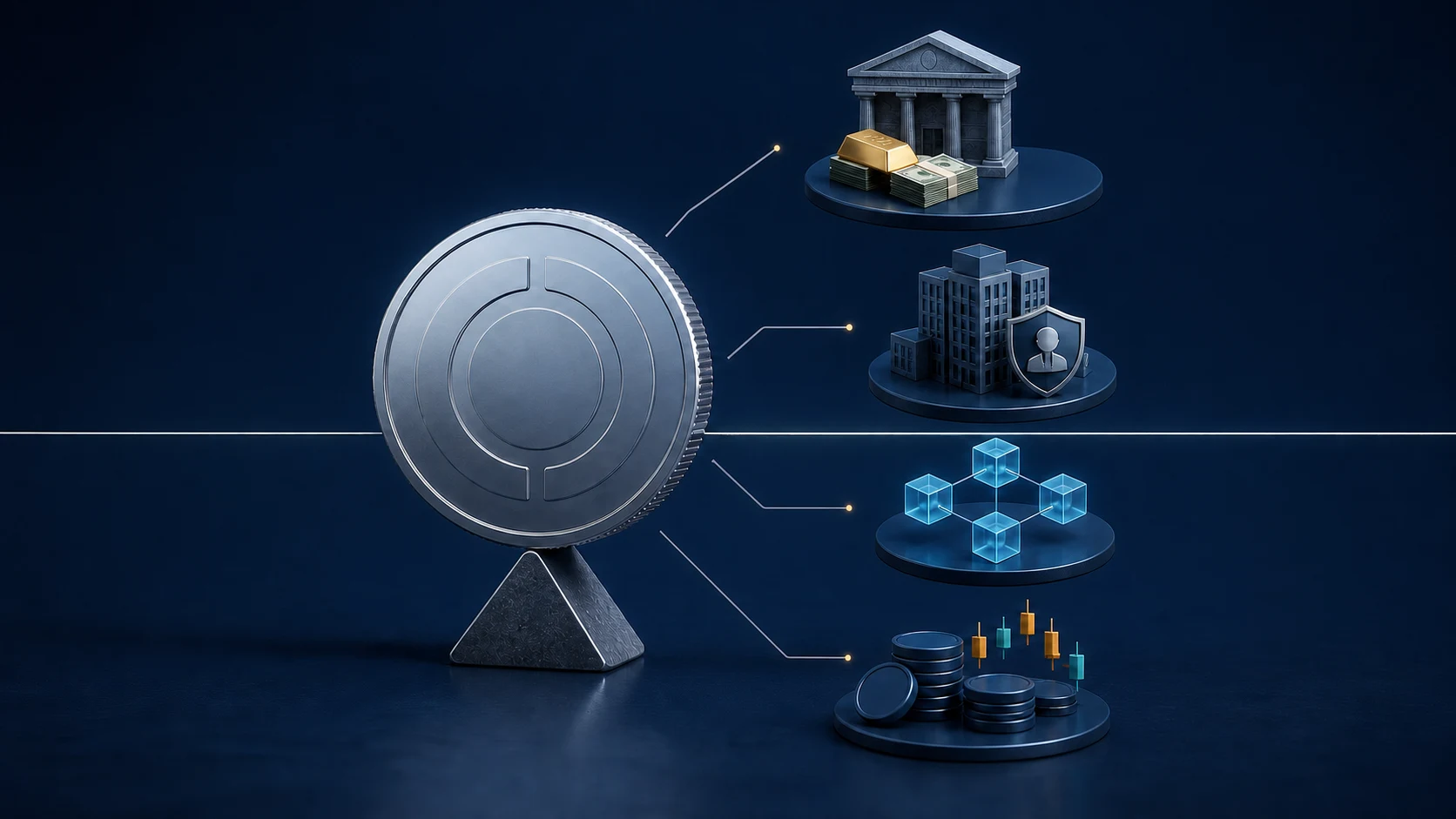 Stablecoin khác tiền gửi ngân hàng thế nào?