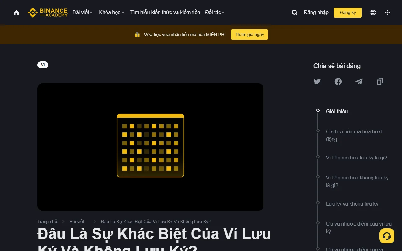 Ví tự quản là gì? Ai giữ khóa riêng?